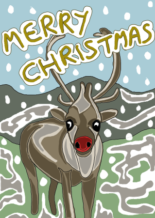 reindeer christ... reindeer christ...