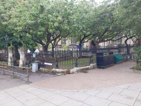 church grounds ... church grounds ...