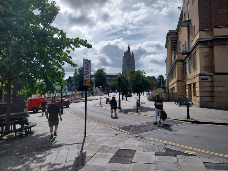 near city hall